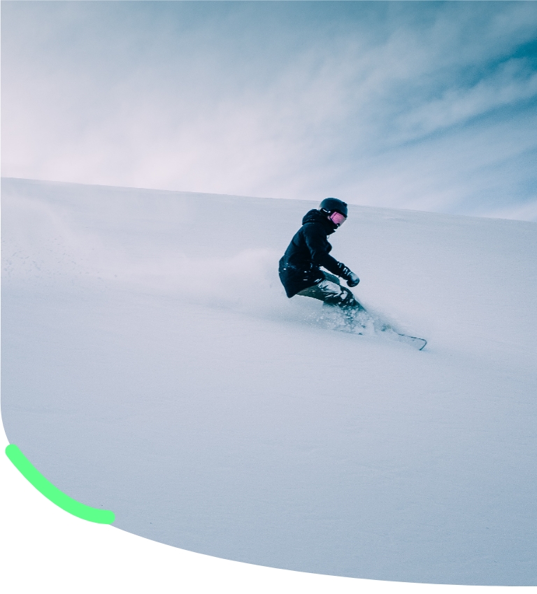 Il va falloir s'accrocher à vos spatules ! Freeride en ski dans la poudreuse