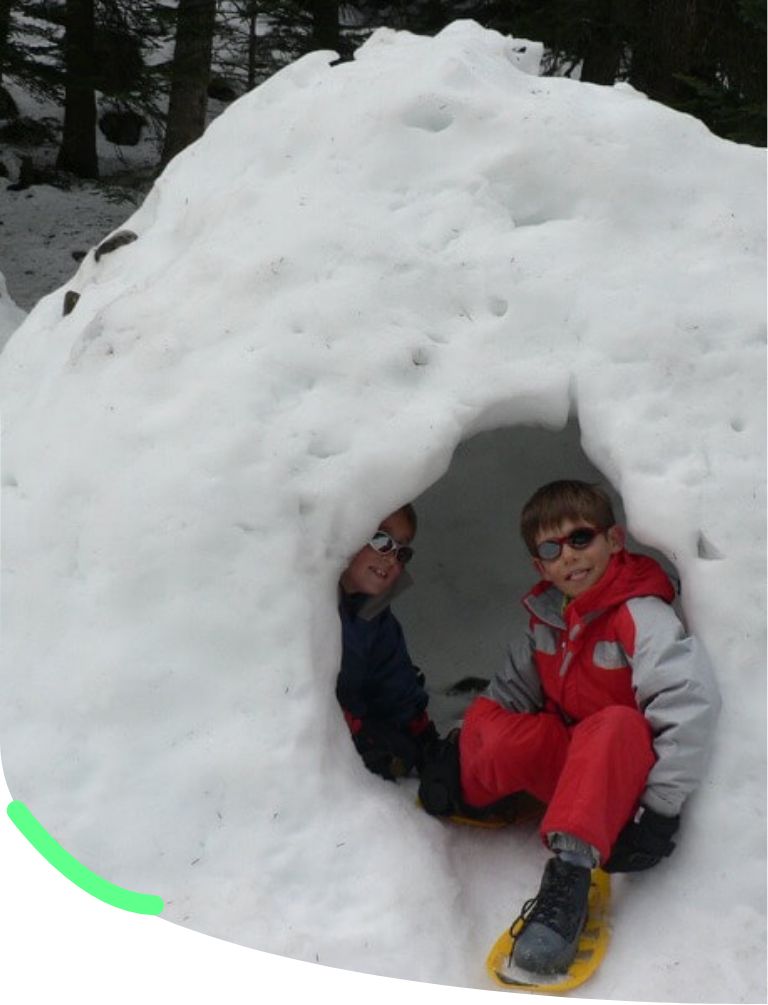 Construction d'igloo - Caminando