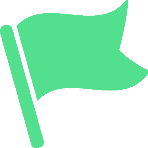 Drapeau vert