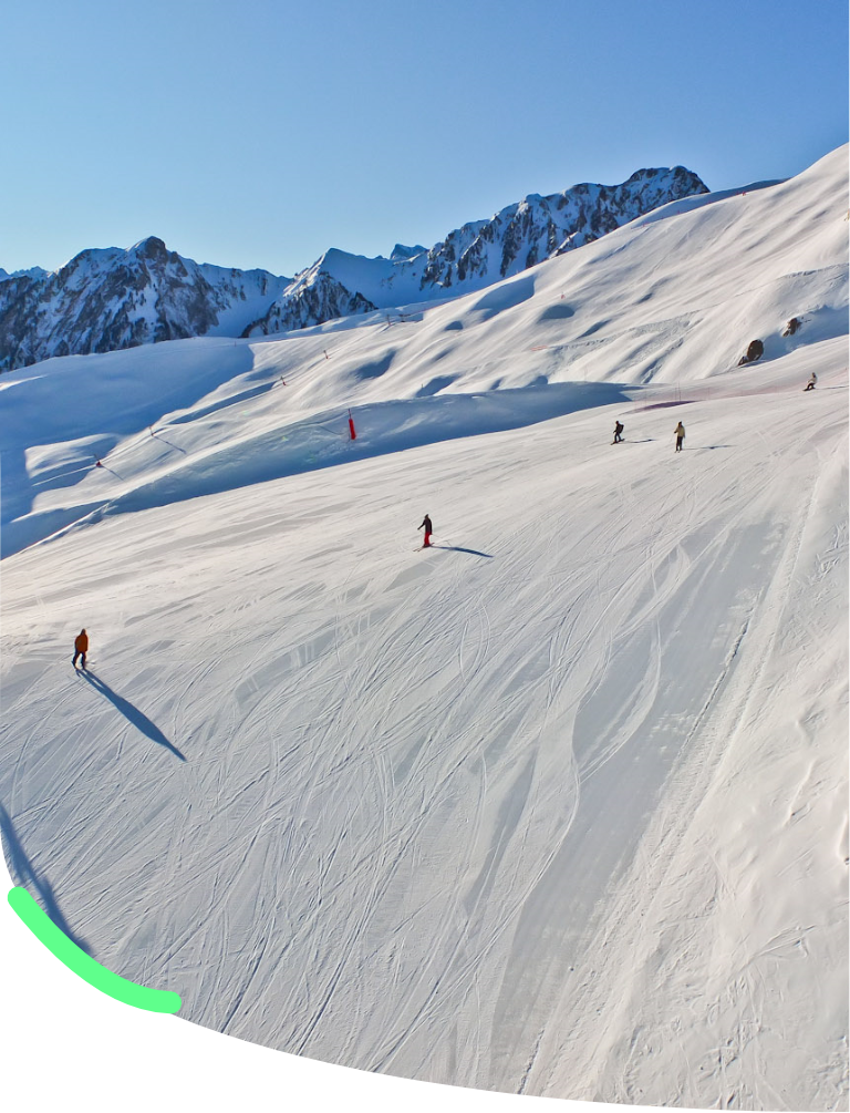 Plan des pistes de Piau Engaly