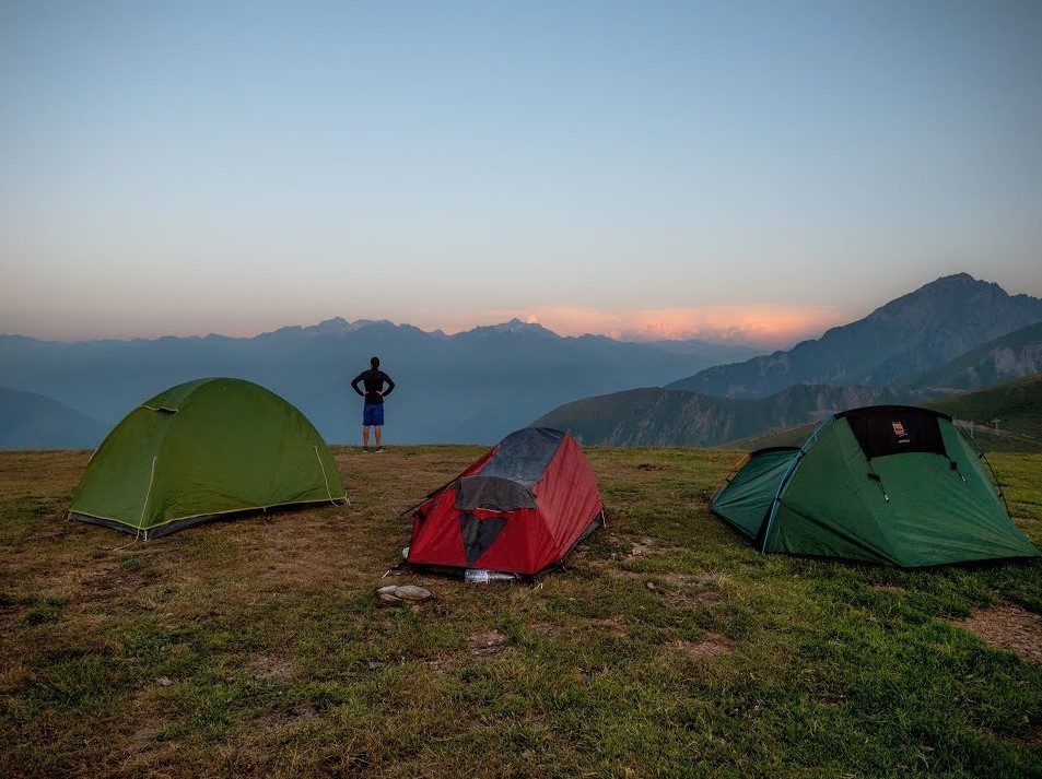 Lever du Soleil au Col de Riou