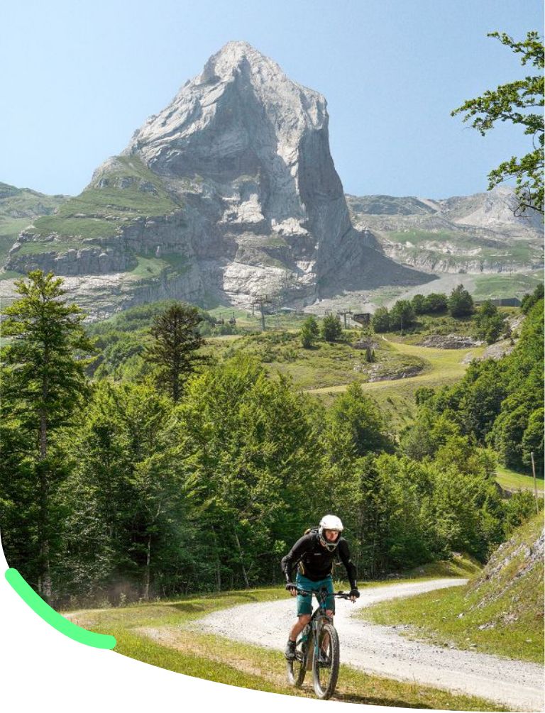 vtt à gourette n'py