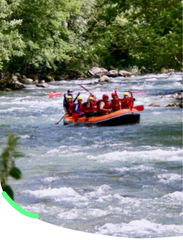 Rafting Saint-Lary-Soulan avec la pagaie d'Aure