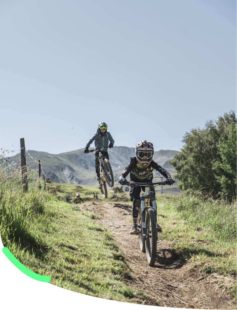 initiation vtt enduro à peyragudes n'py