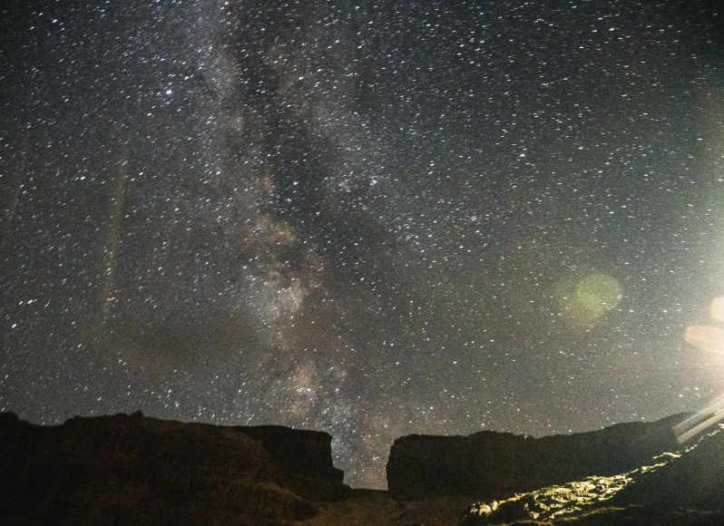 Brèche de Roland de nuit