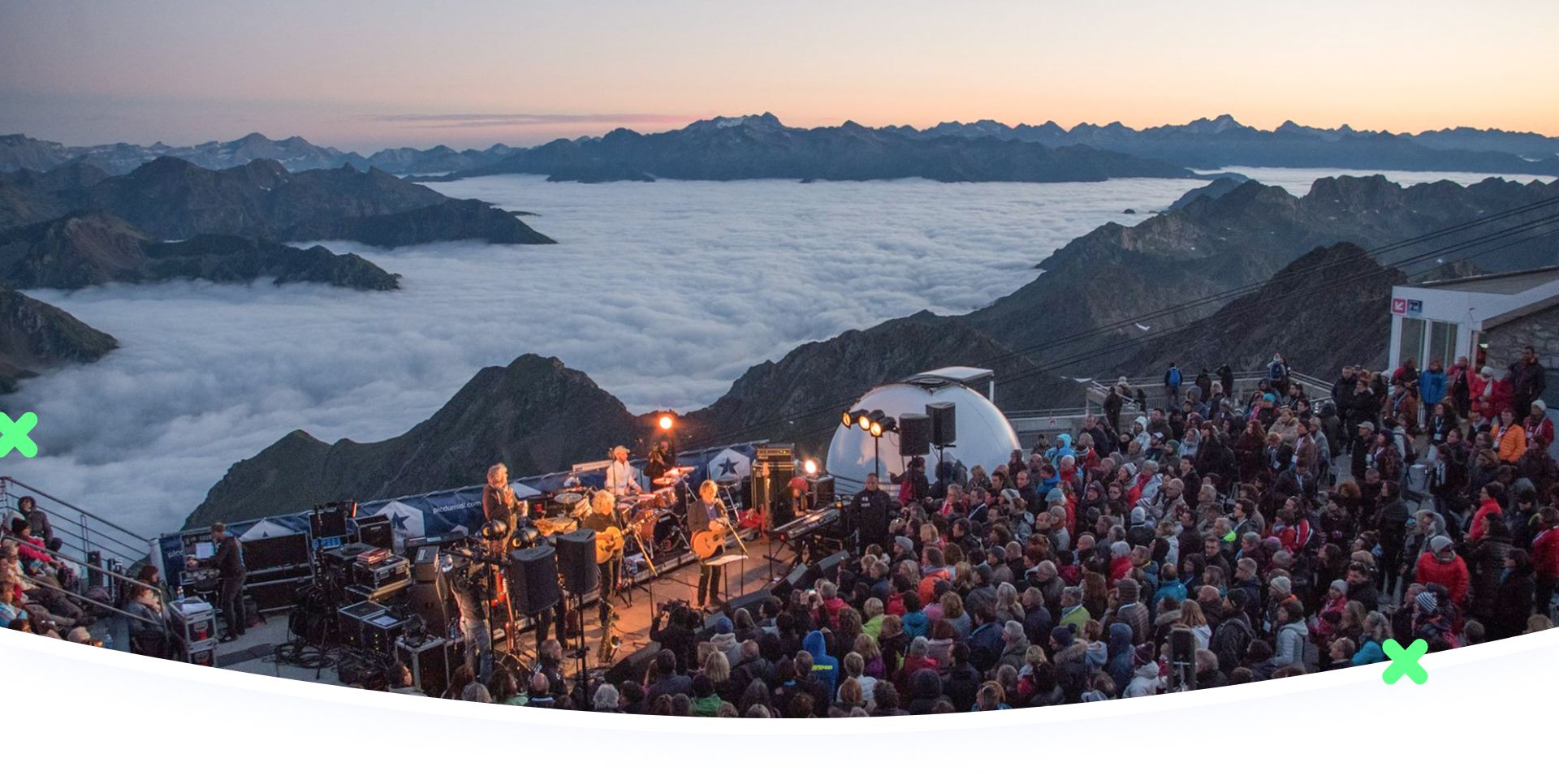 Concert au sommet du Pic du Midi