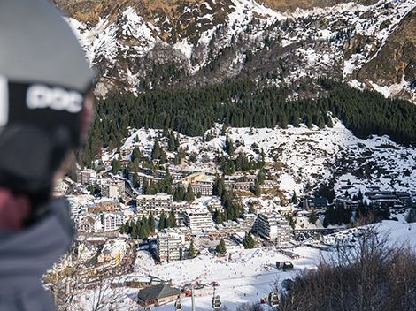 nouveauté  gourette pied piste