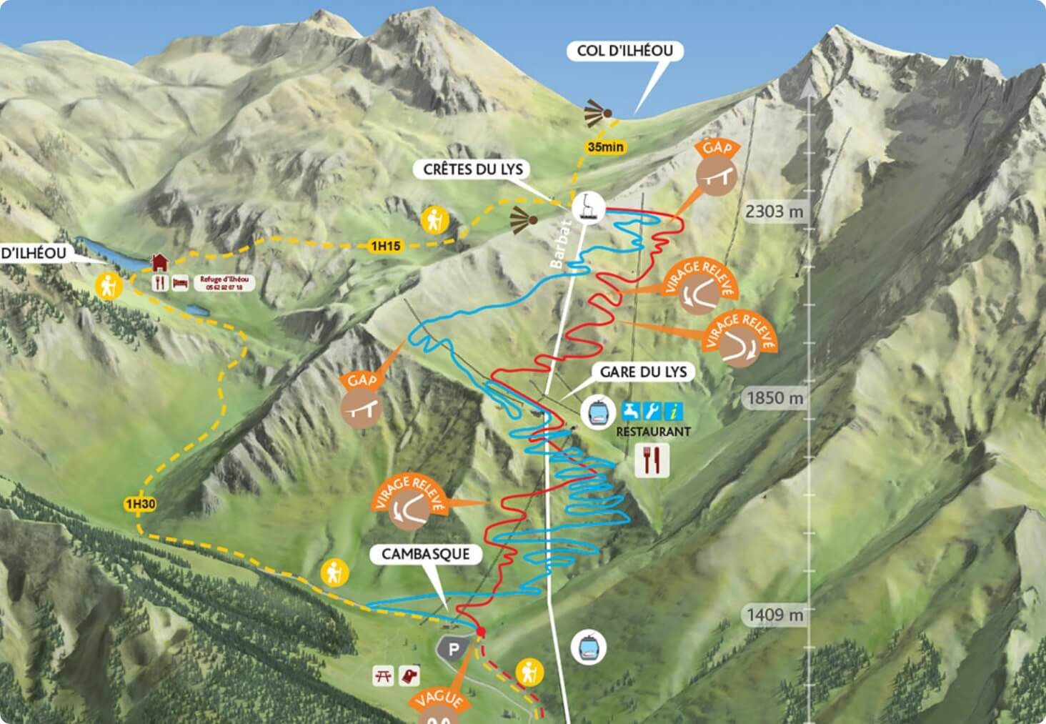 Plan Cirque du Lys