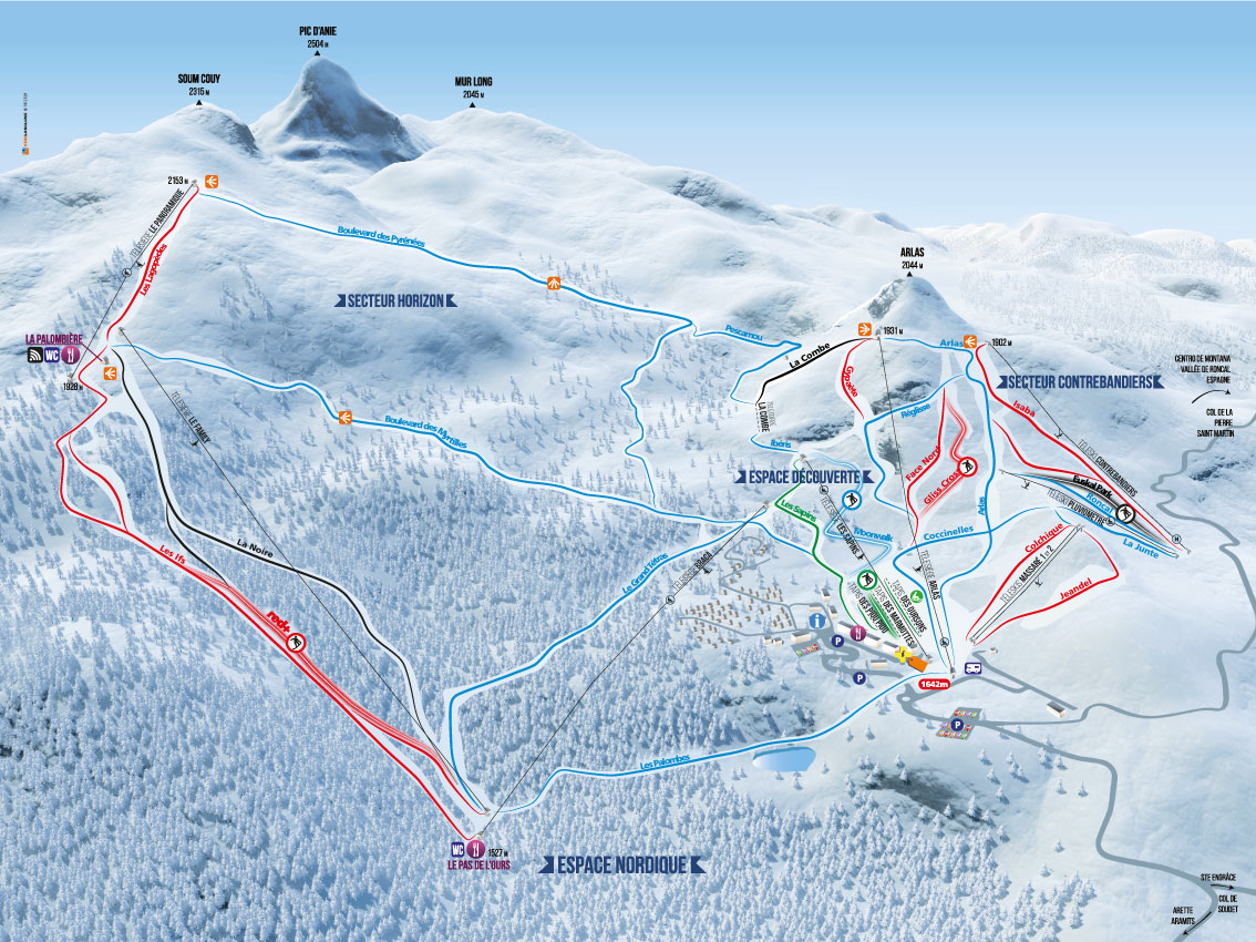 Carte flex debutant La Pierre Saint-Martin