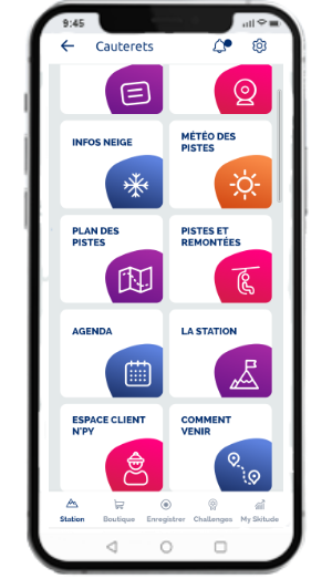 application ski meteo