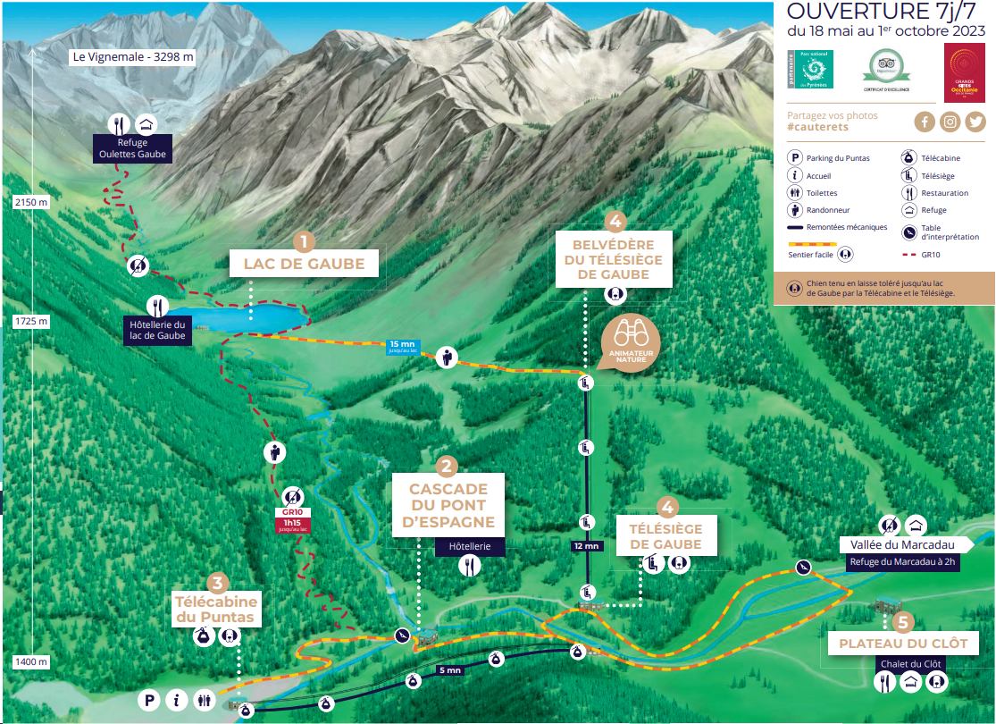 Plan Pont d'Espagne