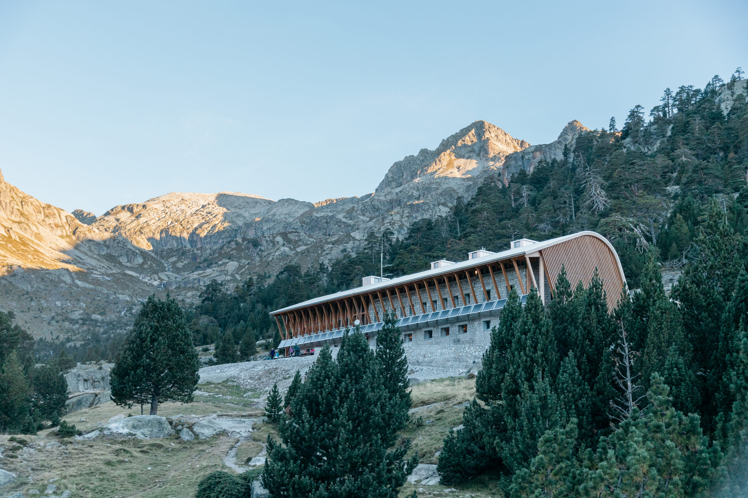 Refuge du Marcadau au Pont d'Espagne