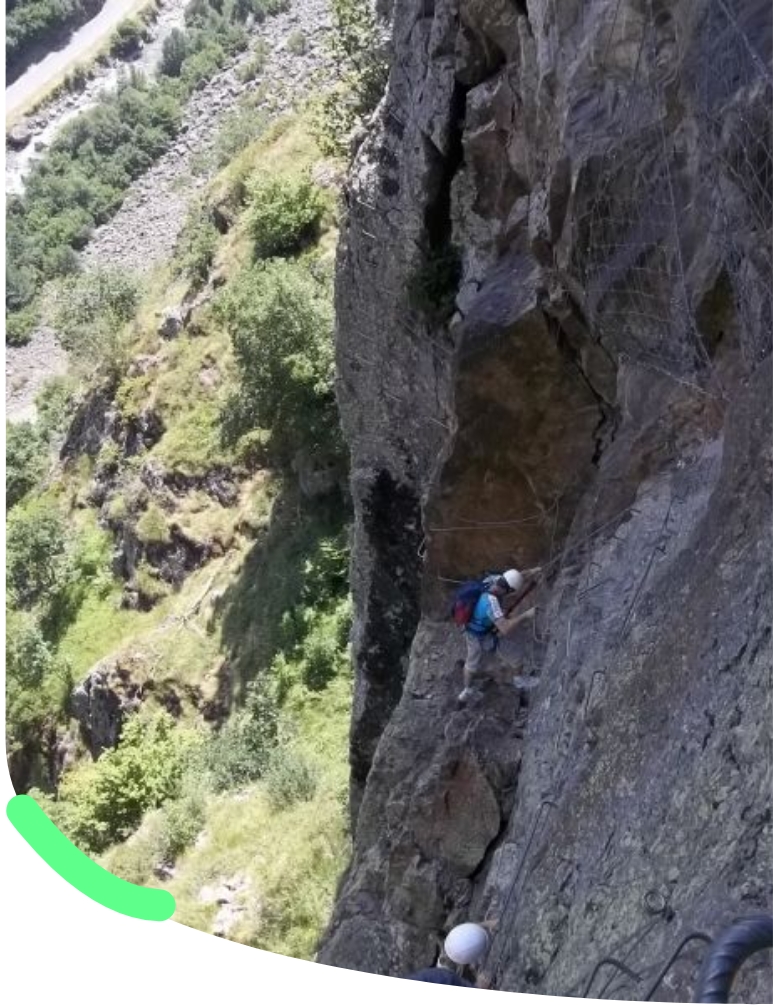 via ferrata de coumely