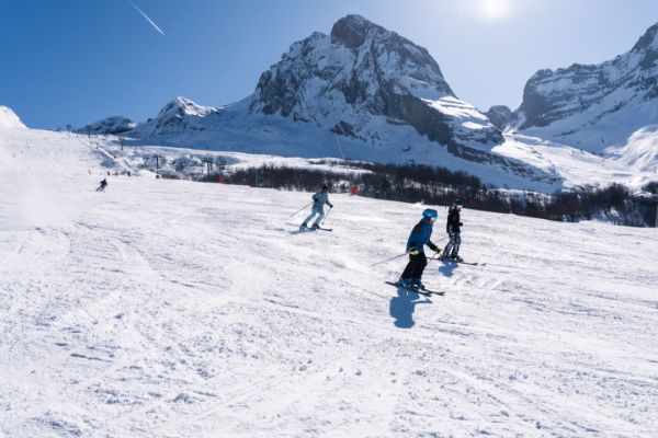 famille ski