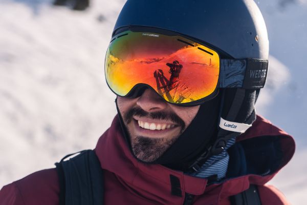 skieur sourire gourette