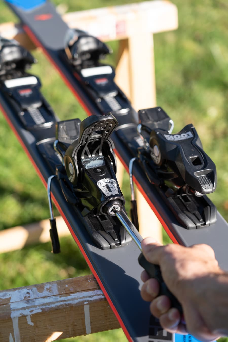 Régler les fixations de ski Hiver