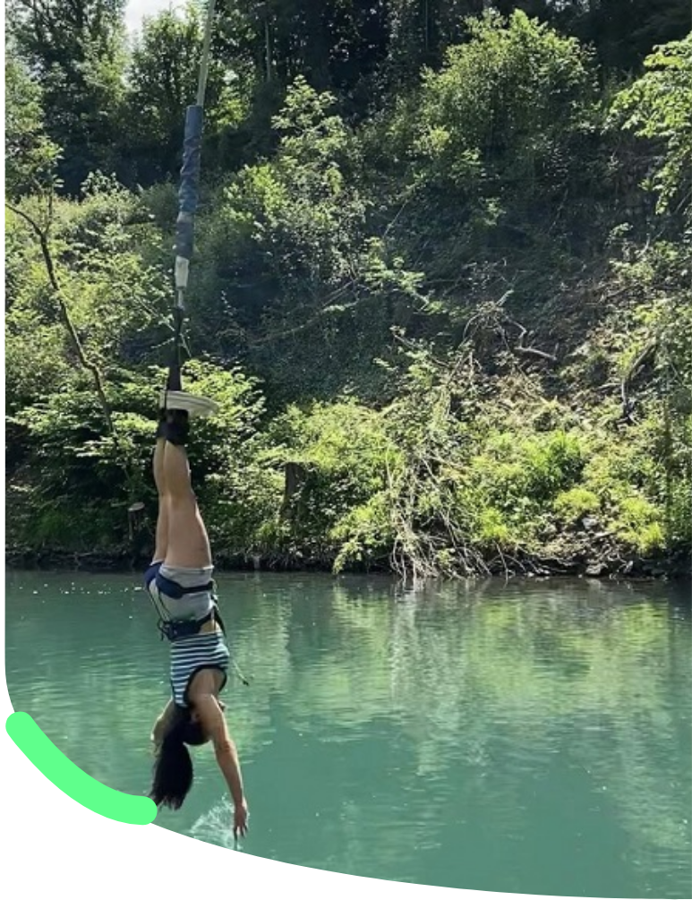 saut élastique viaduc arudy