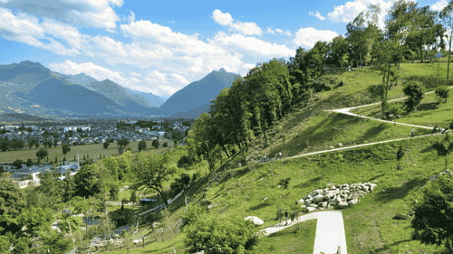 village de Argelès Gazost dans les Pyrénées