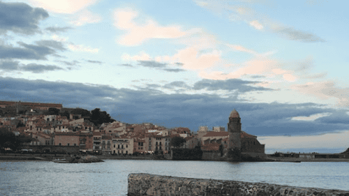 village de Collioure dans les Pyrénées