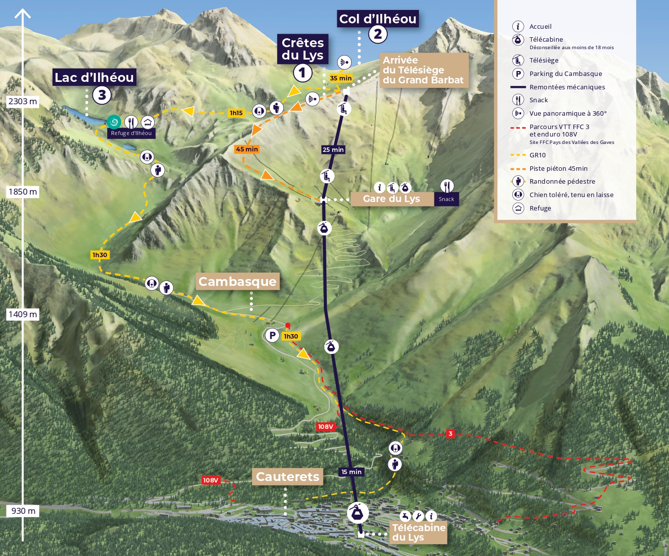 Plan Cirque du Lys