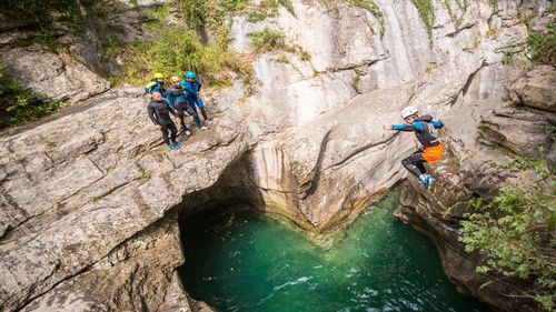 Canyoning dans les Pyrénées