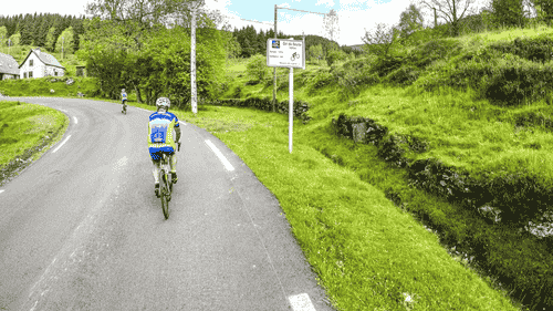 Route de l'ascension du Col du Soulor