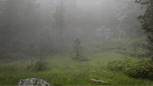 Météo difficile en randonnée dans les Pyrénées