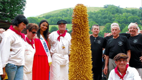 Record du gâteau à la broche