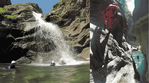 Canyoning dans les Pyrénées
