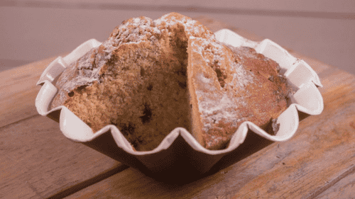 Part de tourte des Pyrénées dans son moule
