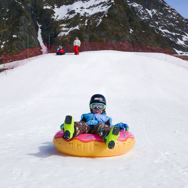 Luge tubing
