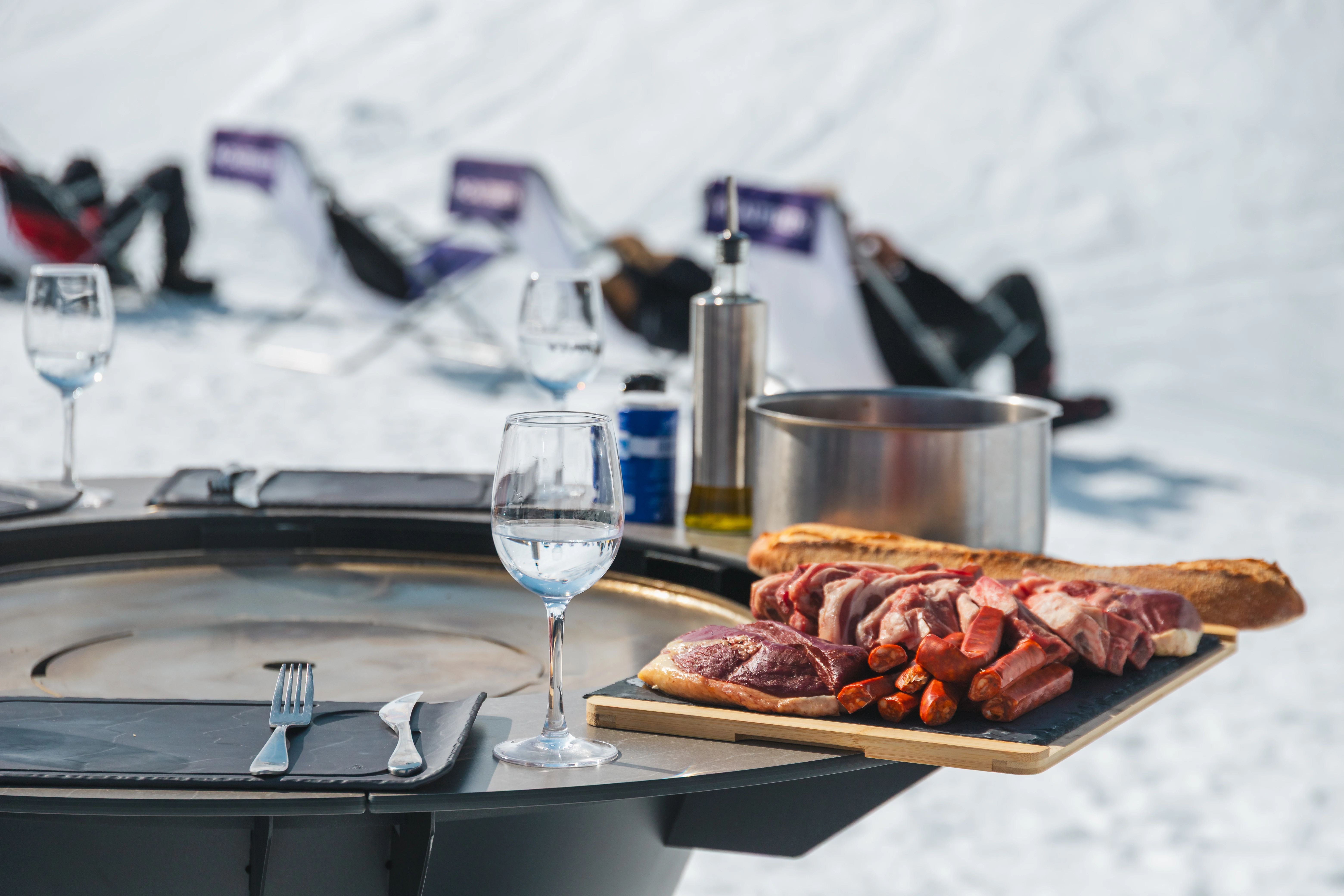 Village gourmand du Luz Winter Fest