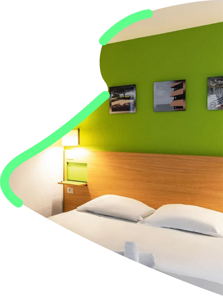 Chambre d'hotel à Gourette
