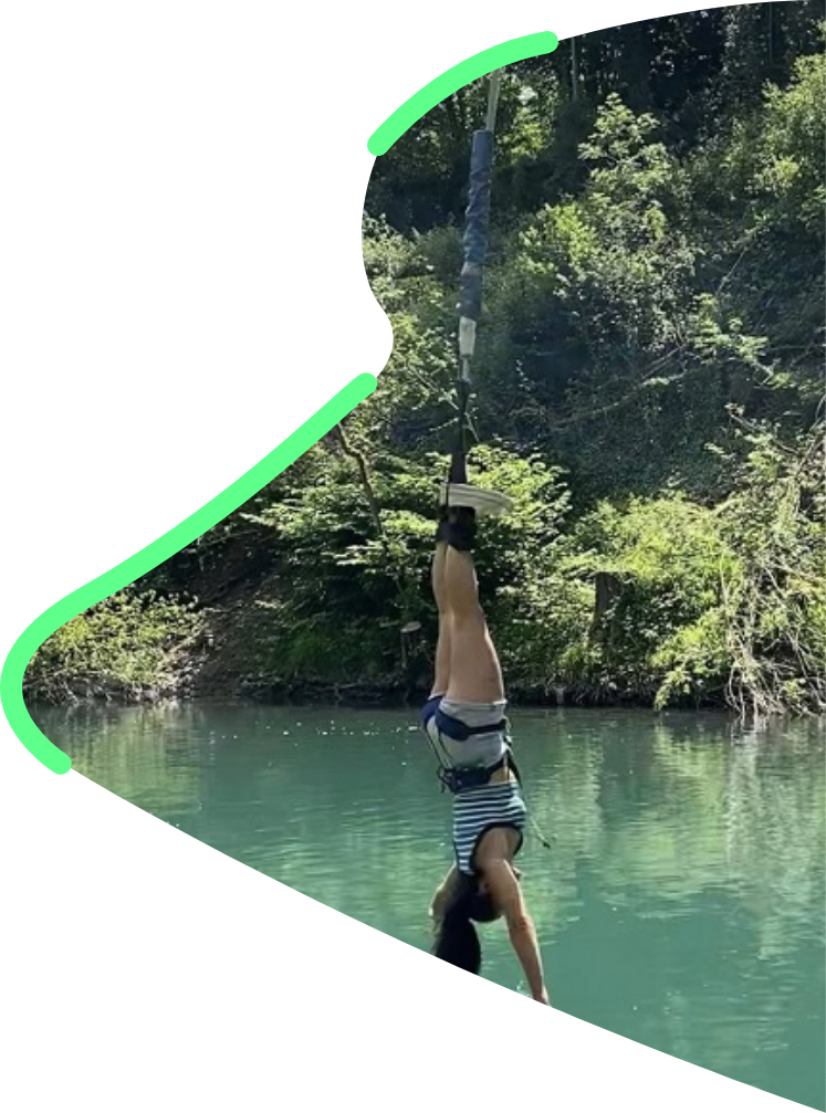 saut élastique viaduc arudy
