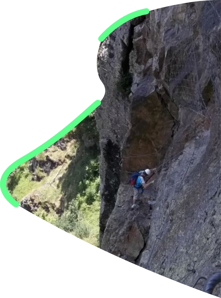 via ferrata de coumely