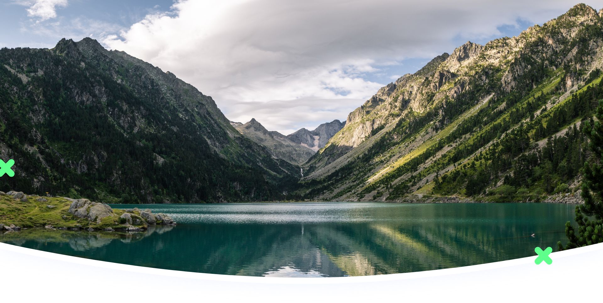 Vacances sites touristiques été  lac de Gaube