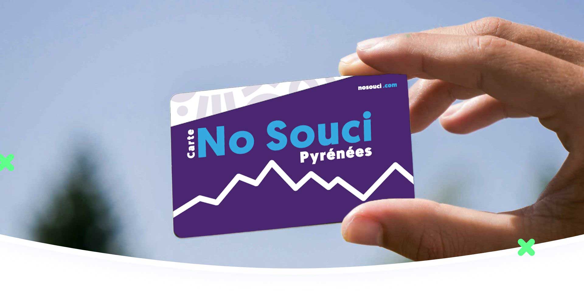 Carte No Souci Pyrenees