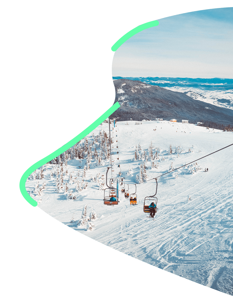 Netski montagne Skigliss