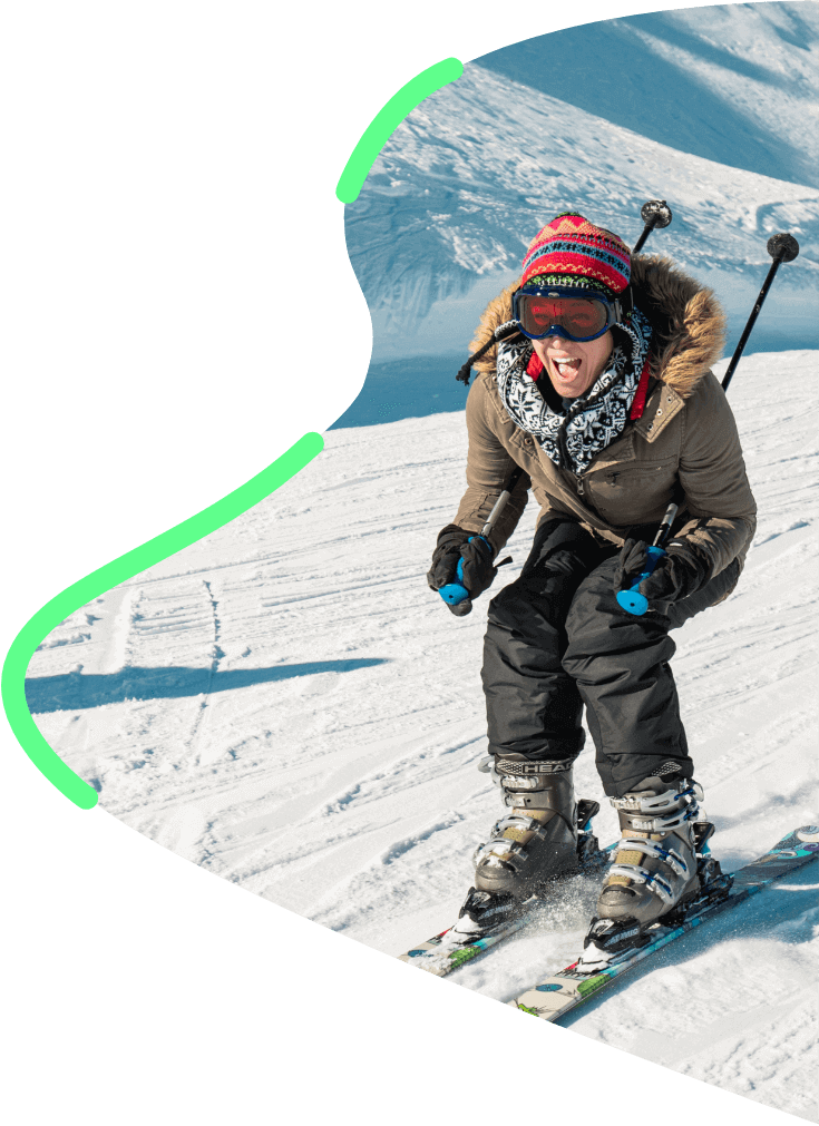 Skieur Piau Engaly
