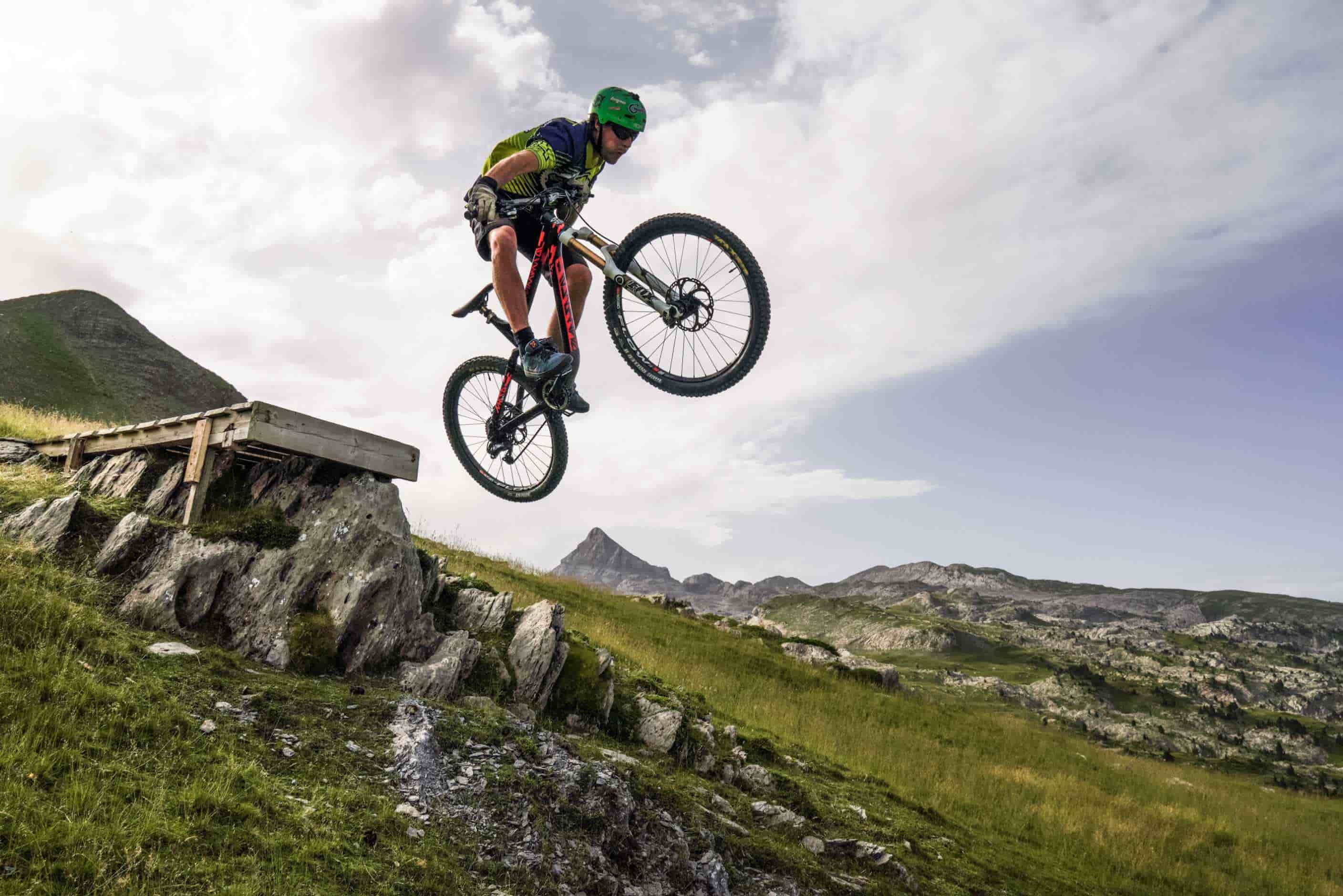 vtt en saut bike ete no souci