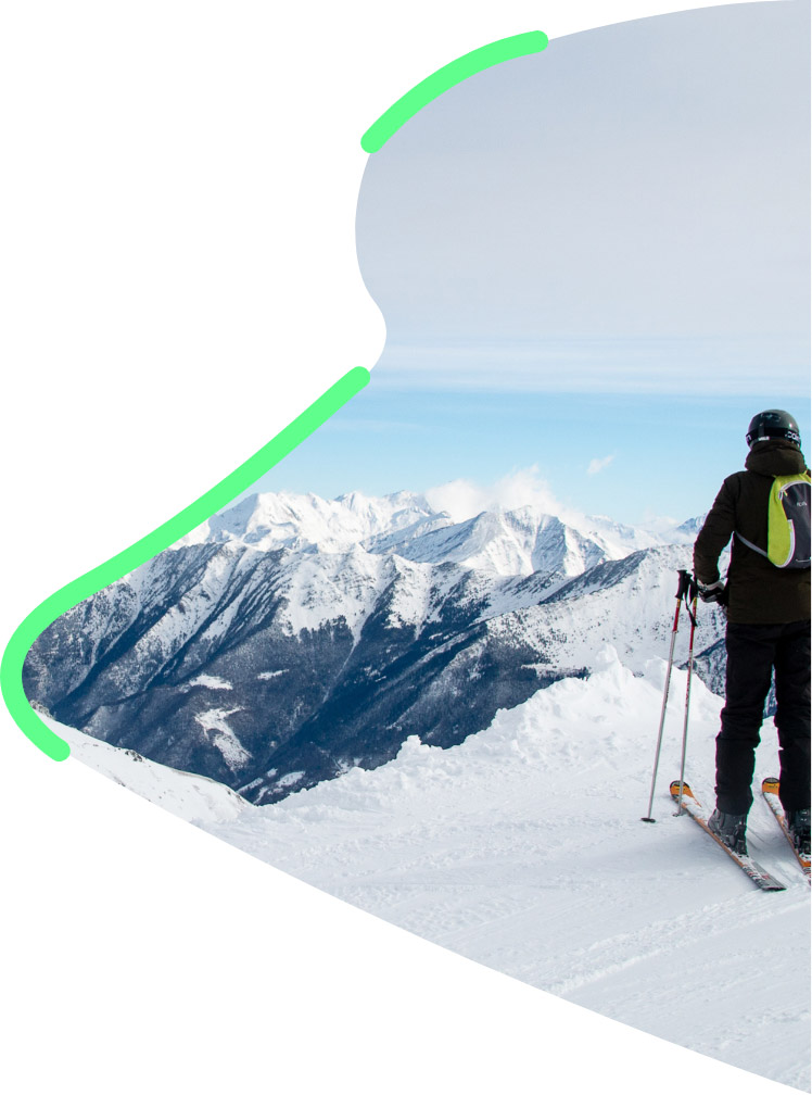 Près à dévaler les pentes du Cirque du Lys et du Pont d'Espagne ? Ski à Cauterets : vue sur le cirque du Lys