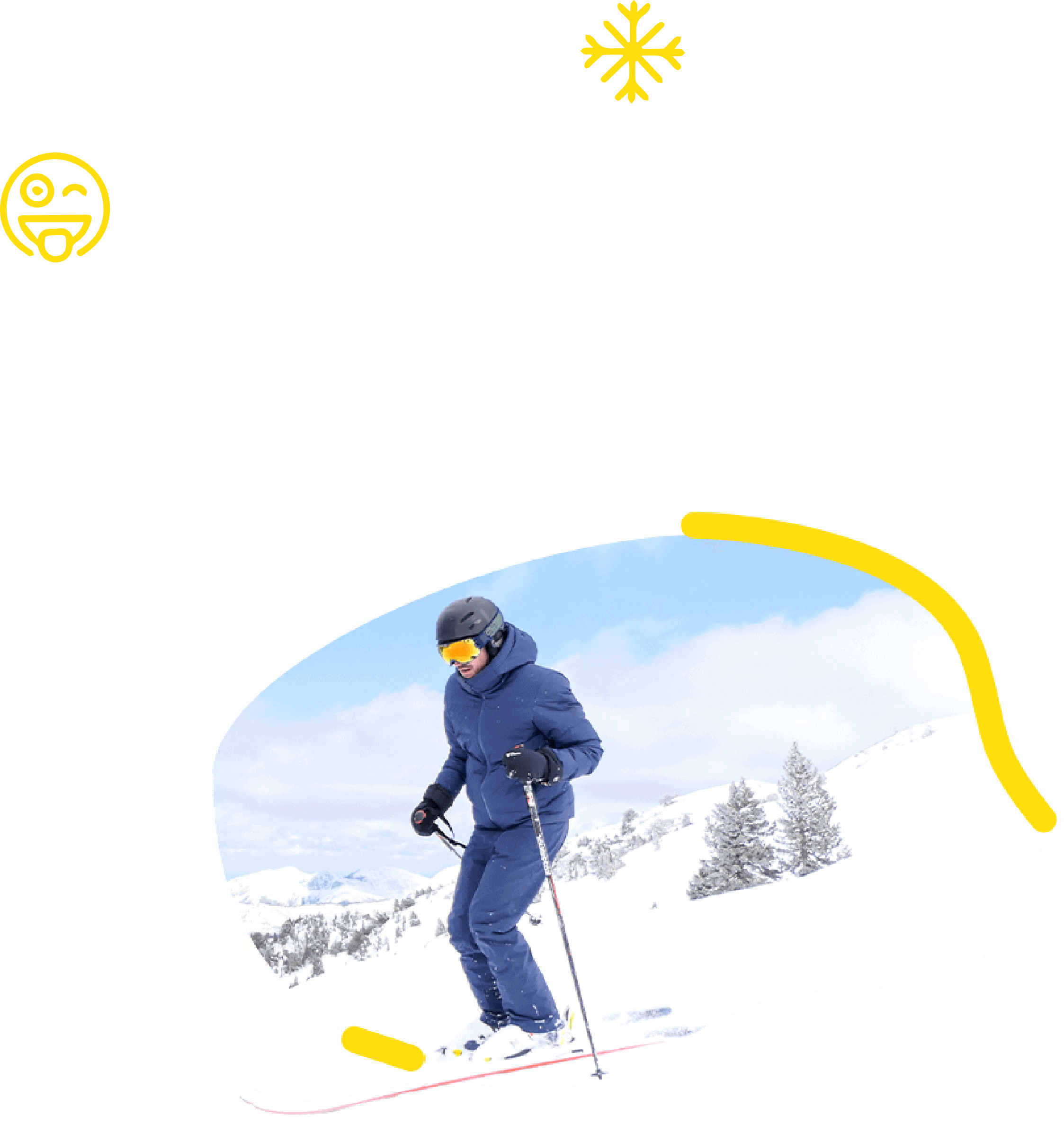 skieur debutant avec carte flex skieur carte flex
