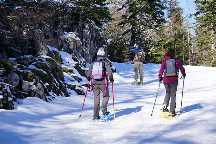Raquettes à la Pierre Saint Martin - @OTHB Raquettes à la Pierre Saint Martin - Espace Nordique du Braca