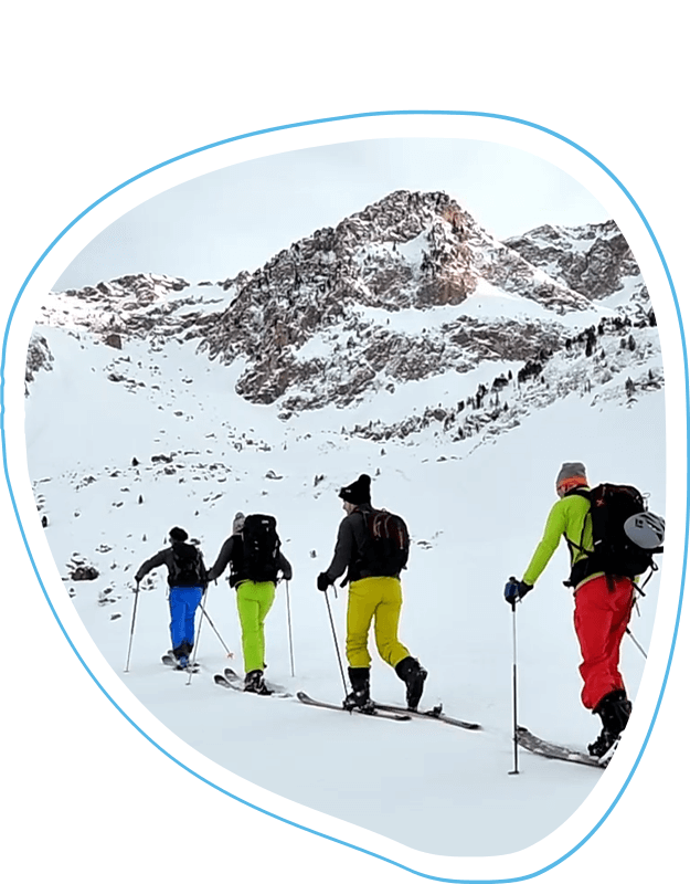 ski de randonnée caminando à cauterets caminando ski randonnee