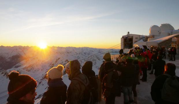 decouvrir le pic du midi en hiver