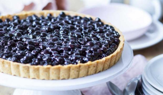 tarte aux myrtilles de chez louisette