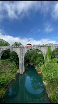 saut élastique viaduc arudy
