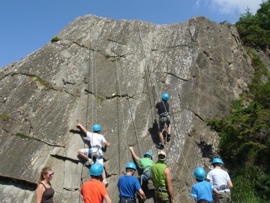 escalade en extérieure en été à gourette n'py escalade en extérieure en été à gourette n'py