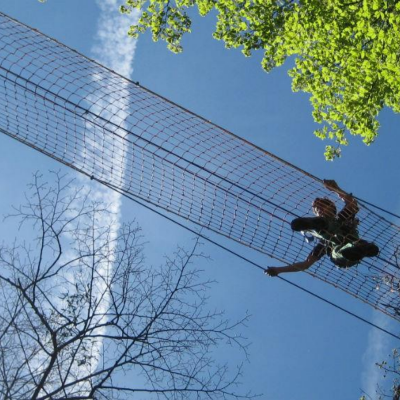 filet suspendu accrobranche luz ardiden