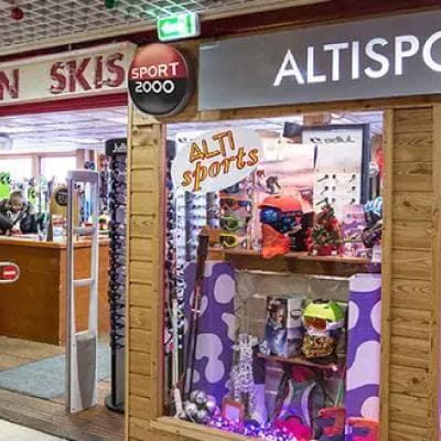 Alti Sport - Sport 2000 - La Mongie location materiel hiver Grand-Tourmalet